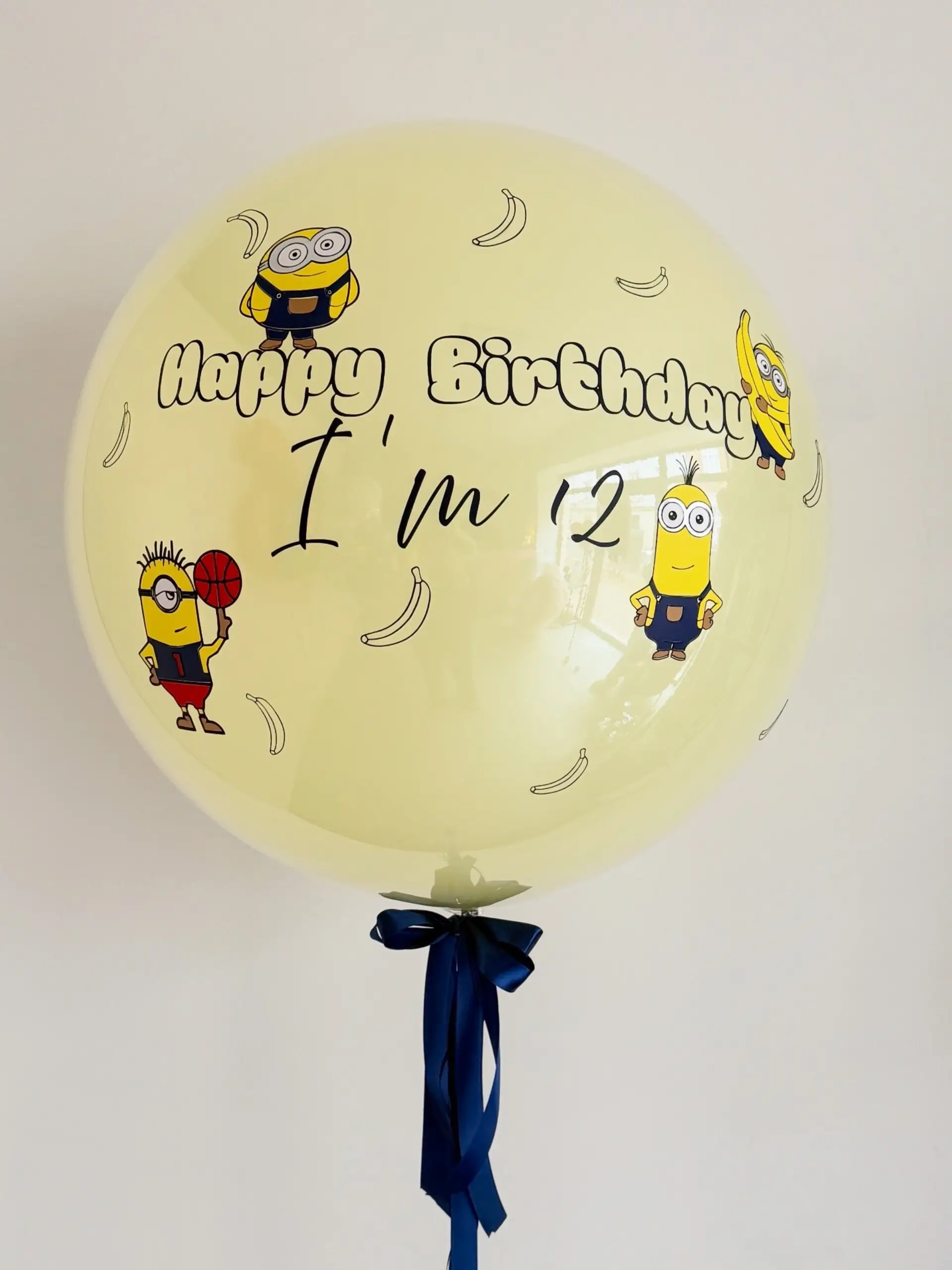 balon z personalizacją miniony